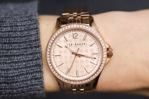 Zegarek Ted Baker Zegarek damski Ted Baker BKPNIF903 różowe złoto 5