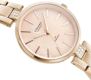 Zegarek Strand Zegarek damski Strand S706LXVVSV różowe złoto 4