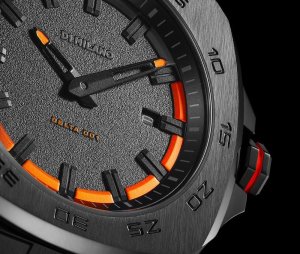 Zegarek D1 Milano Zegarek męski D1 Milano D1-DTRJ03 czarny 7