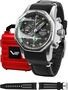 Zegarek Vostok Europe Zegarek męski Vostok Europe YM86-640A695 czarny 1