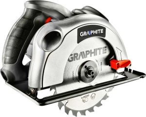 Graphite Pilarka tarczowa 1200W, tarcza 185 x 20 mm, walizka + 82S108 + 97G100 1