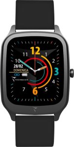 Smartwatch Techmade Smartwatch  męski Techmade TM-VISION-FBK czarny pasek 1