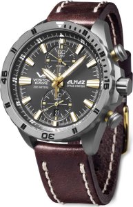 Zegarek Vostok Europe Zegarek męski Vostok Europe 6S11-320H521 brązowy 1