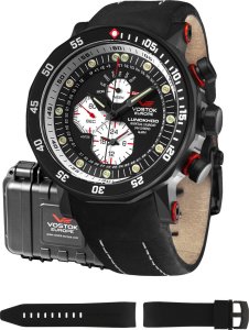 Zegarek Vostok Europe Zegarek męski Vostok Europe YM86-620C635 czarny 1