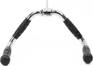 UnderFit Uchwyt do wyciągu wioślarski, gumowany, 42,5 x 19,5 cm 2