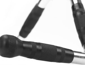 UnderFit Uchwyt do wyciągu wioślarski, gumowany, 40 x 22 cm 5