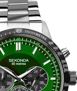 Zegarek Sekonda Zegarek męski Sekonda 1913 srebrny 4