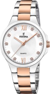 Zegarek Festina Zegarek damski Festina F20612-1 CYRKONIE srebrny 1