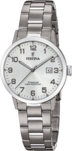 Zegarek Festina Zegarek damski Festina F20436-1 srebrny 1