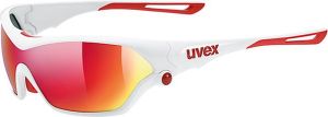 Uvex Okulary Sportstyle 705 biało-czerwone r. uniwersalny (53973 - 53973UNI) 1