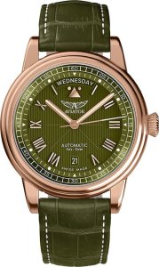 Zegarek Aviator Zegarek męski Aviator V.3.35.2.279.4 zielony 1