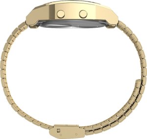 Zegarek Timex Zegarek damski Timex TW2V74300 złoty 4