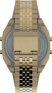 Zegarek Timex Zegarek damski Timex TW2V74300 złoty 5