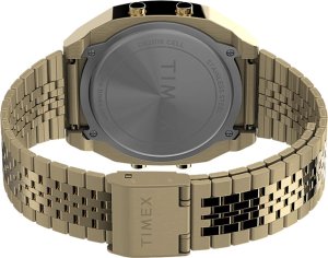 Zegarek Timex Zegarek damski Timex TW2V74300 złoty 7