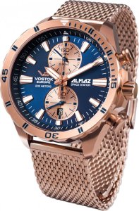 Zegarek Vostok Europe Zegarek męski Vostok Europe 6S11-320B660B brązowy 1