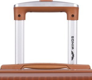 Wings Wings Swallow Zestaw 3 walizek L,M,S z ABS jasny brązowy 4