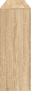 vidaXL Szafka z oświetleniem LED, dąb sonoma, 202x37x100 cm 7