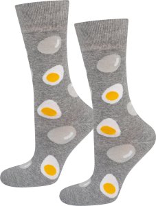 Soxo Męskie Skarpetki kolorowe SOXO jajko w pudełku 4045 11