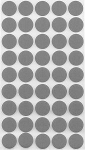 Topex Podkładki filcowe samoprzylepne, szare, 106 szt. 5