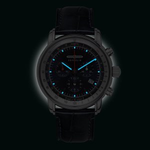 Zegarek Zeppelin Zegarek męski Zeppelin 8888-3 niebieski 3