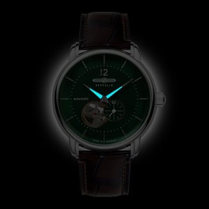 Zegarek Zeppelin Zegarek męski Zeppelin 8166-4 brązowy 4