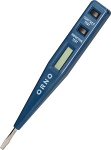 Orno Elektroniczny próbnik napięcia 5w1, test obecności, pomiar, indukcja, ciągłość, polaryzacja DC, niebieski 1