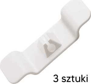 Organizer ATL AG874A Uchwyt organizer do kabli biały 4