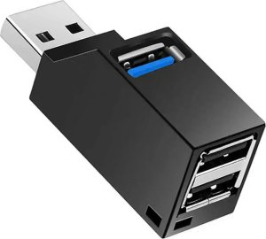 HUB USB ATL AK337 Hub usb 3.0 czarny 1