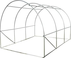 kontrast Tunel foliowy ogrodowy szklarnia 300 x 200 x 200 cm 6m2 biały 4