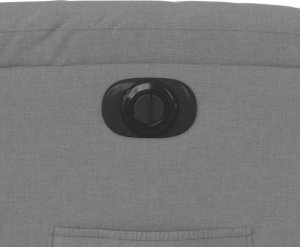 vidaXL Elektryczny fotel rozkładany, jasnoszary, obity tkaniną 12