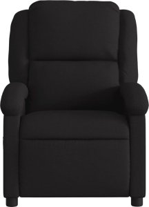 vidaXL Rozkładany fotel masujący, elektryczny, czarny, tkanina 9