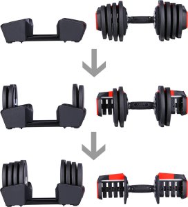 HMS ‎Hantle SGR18 Pro Set żeliwne 2 x 18 kg 8