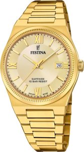 Zegarek Festina Zegarek męski Festina F20038-2 złoty 1