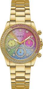 Zegarek Guess Zegarek damski Guess GW0483L4 CYRKONIE złoty 1