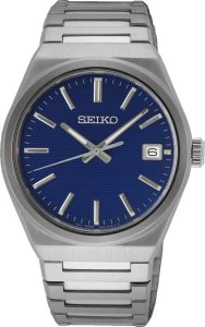 Zegarek Seiko Zegarek męski Seiko SUR555P1 srebrny 1