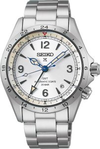 Zegarek Seiko Zegarek męski Seiko SPB409J1 srebrny 1