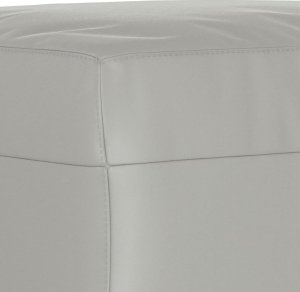 vidaXL 3-cz. komplet wypoczynkowy z poduszkami, jasnoszary, mikrofibra 7