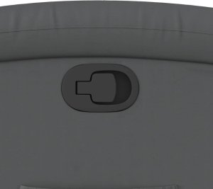 vidaXL Podnoszony fotel masujący, rozkładany, szary 11