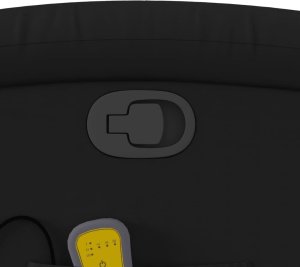 vidaXL Podnoszony fotel masujący, rozkładany, czarny 11