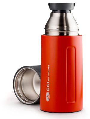 GSI Outdoors Termos próżniowy Glacier Stainless Vacuum Bottle 0.5L Red (67451) 2