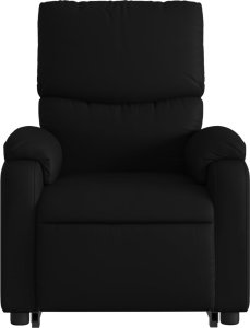 vidaXL Rozkładany fotel pionizujący z masażem, elektryczny, czarny 8