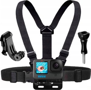 SunnyLife SZELKI UCHWYT CHEST MOUNT DO GOPRO 12 11 10 9 8 7 6 5 4 DJI POCKET HERO OSMO ACTION 14