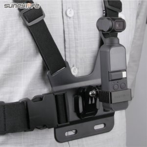SunnyLife SZELKI UCHWYT CHEST MOUNT DO GOPRO 12 11 10 9 8 7 6 5 4 DJI POCKET HERO OSMO ACTION 4