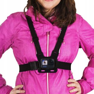 SunnyLife SZELKI UCHWYT CHEST MOUNT DO GOPRO 12 11 10 9 8 7 6 5 4 DJI POCKET HERO OSMO ACTION 5