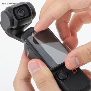SunnyLife SZKŁO HARTOWANE NA OBIEKTYW I EKRAN DO DJI OSMO POCKET 3 - 4 SZT. 4