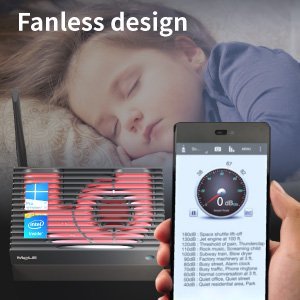 Komputer MELE Bezwentylatorowy mini komputer PC Stick PCG 35 GLK 8/128 Windows 10 Pro 8