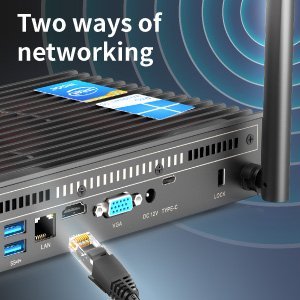 Komputer MELE Bezwentylatorowy mini komputer PC Stick PCG 35 GLK 8/128 Windows 10 Pro 9