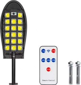 Tech-Led Latarnia lampa solarna 527 cob 1000W czujnik ruchu, pilot i mocowanie Latarnia lampa solarna 527 cob 1000W czujnik ruchu, pilot i mocowanie 9