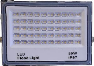 Naświetlacz Tech-Led Halogen Led 50W/230V ultra cienki IP65 slim barwa neutralna 5000K Halogen Led 50W/230V ultra cienki IP65 slim barwa neutralna 5000K 2