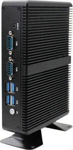 Komputer Eglobal Bezwentylatorowy mini PC M3 Intel J4125, HDMI, VGA, 2xCOM, 2xLAN, WiFi, BT, SIM 2
